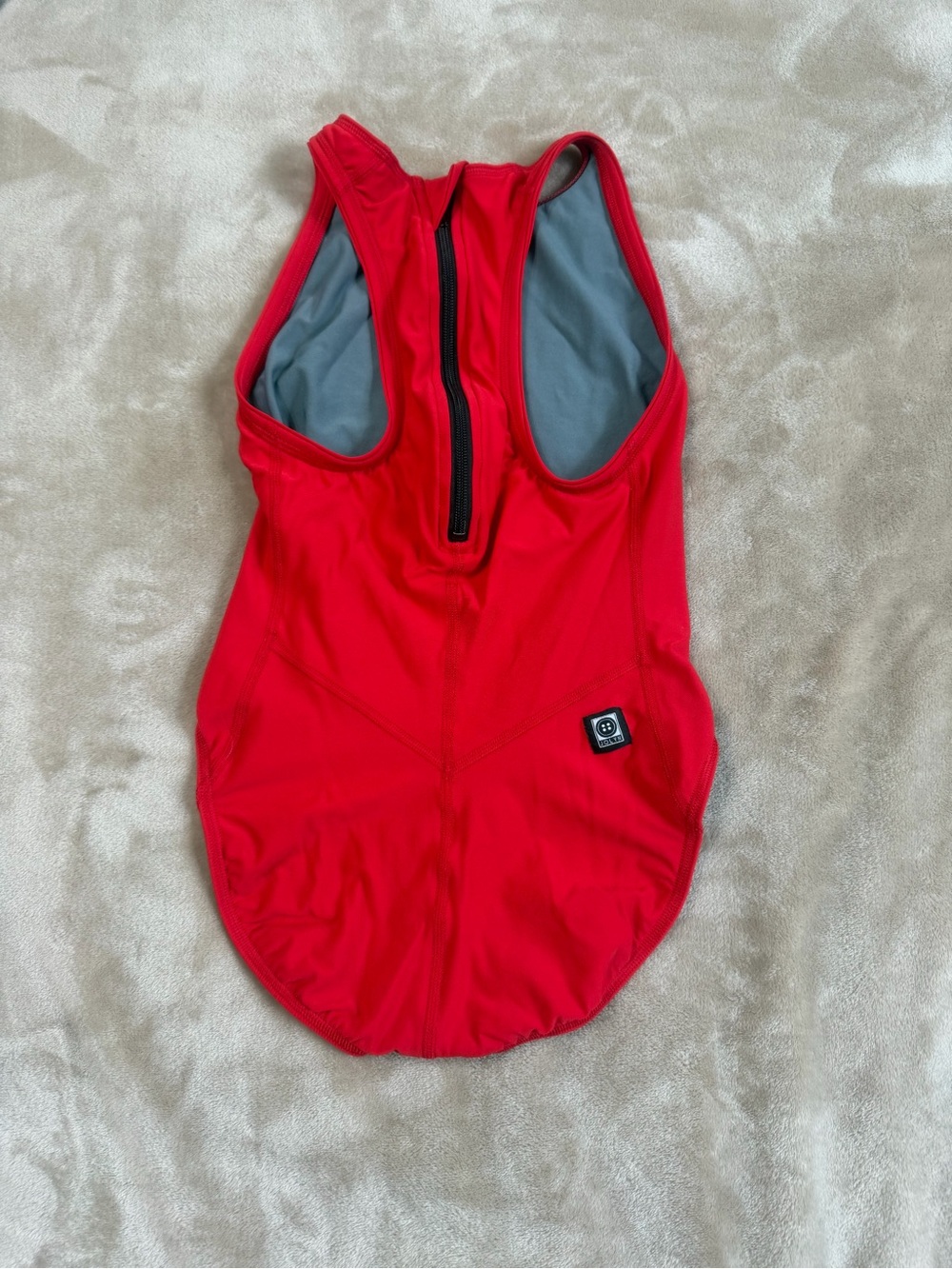 Jolyn Anique Red Waterpolo One-Piece Swim Suit Size 30 - Picture 4 of 9